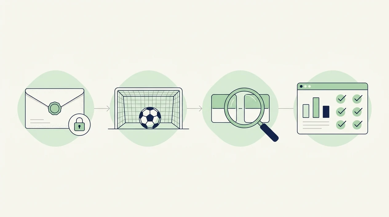 A simple process diagram shows prediction logging, final score checking, comparison, and grading.