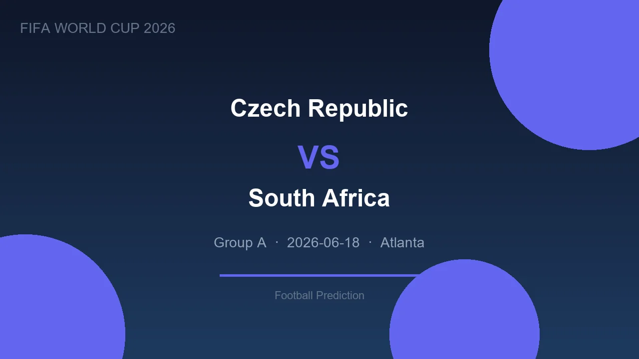 Czech Republic vs South Africa highlights - World Cup 2026