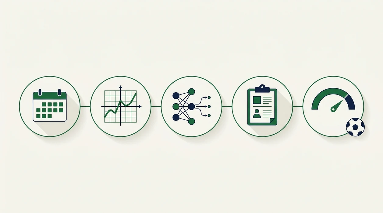 Ai Forebet Workflow Diagram Five Step Ai Predictor Forebet
